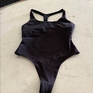 ALO Yoga Charcoal Racerback Top